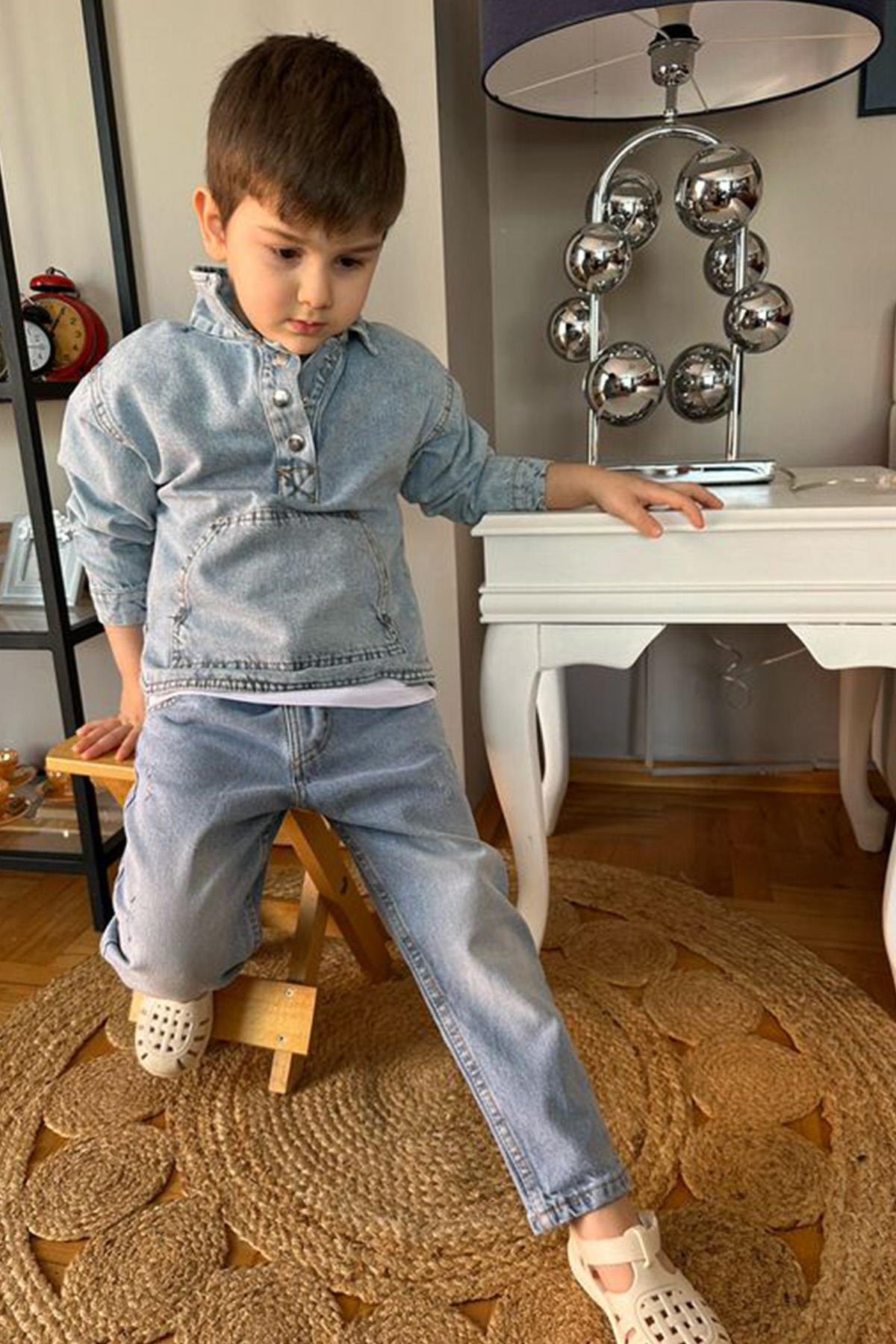Unisex Kot Pantolon