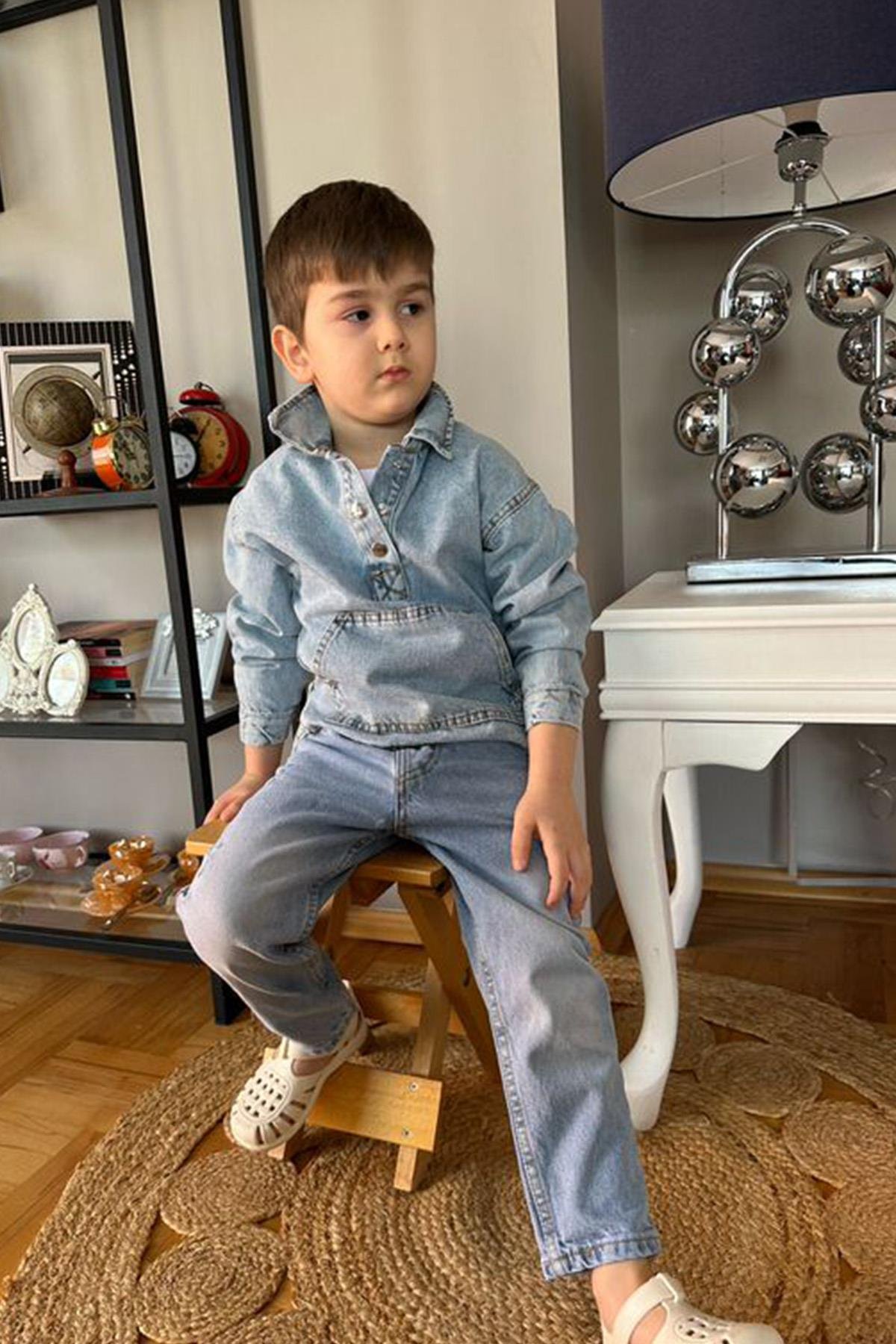 Unisex Kot Pantolon