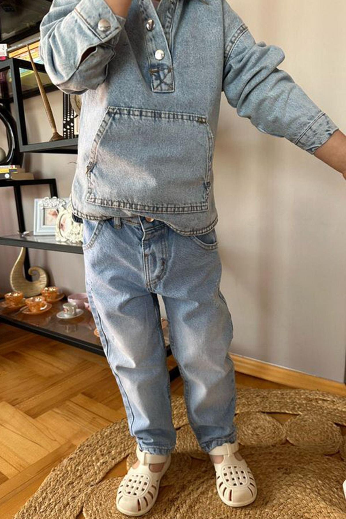 Unisex Kot Pantolon