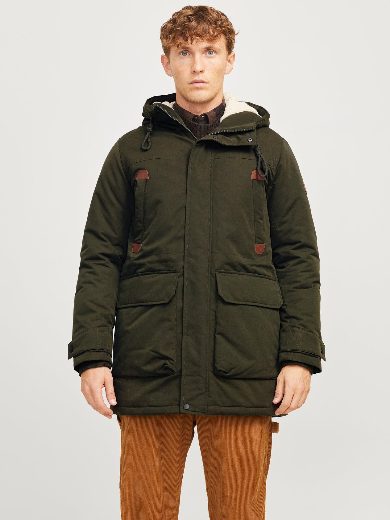 JACK & JONES 12256995 ERKEK PARKA