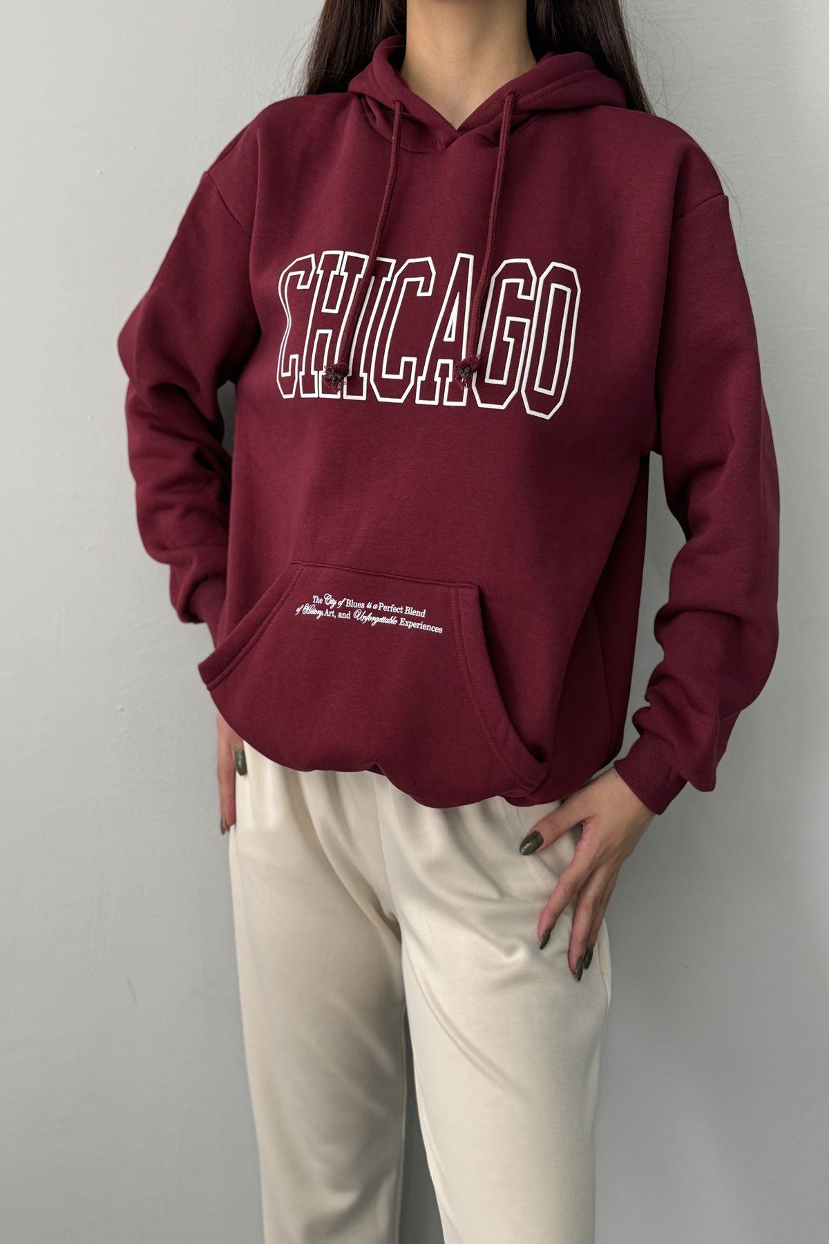 NAKIŞ DETAY SWEATSHIRT