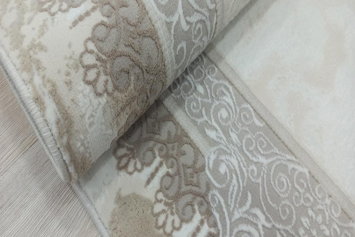 27139A VİZON EPERA VİZON KADİFEMSİ YÜZEY POLYESTER HALI 27139A VİZON E