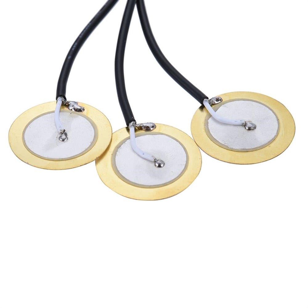 Akustik Yaylı Enstrüman Piezo Pick-Up 3 Başlıklı Dönüştürücü 6.35mm Jak
