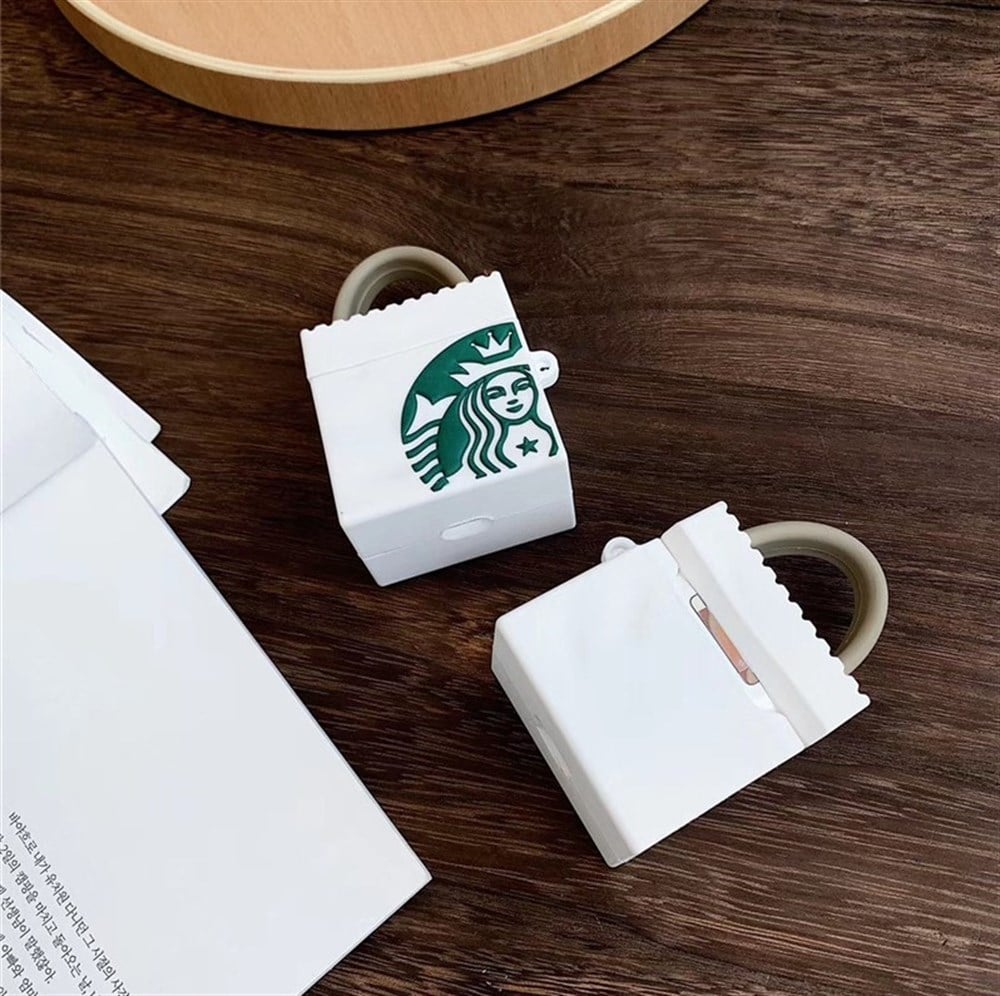 Apple AirPods 1/2. Nesil Starbucks Kulaklık Kılıfı