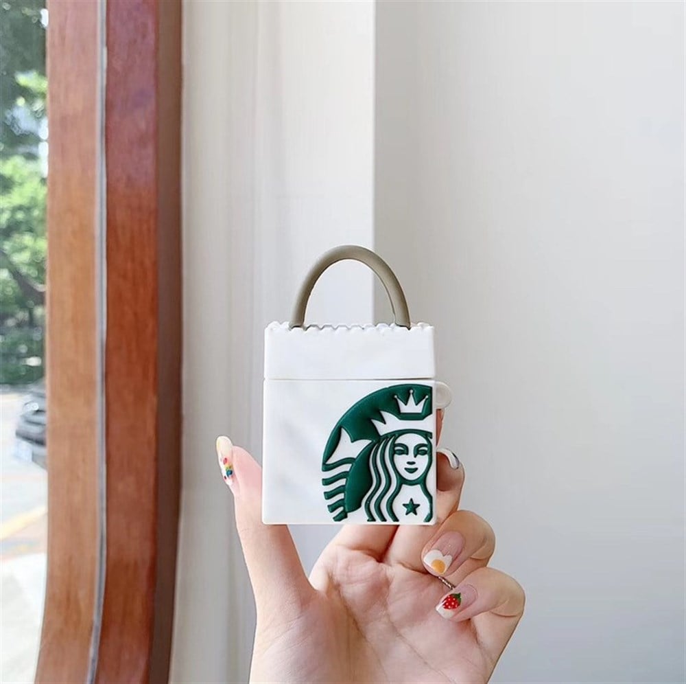 Apple AirPods 1/2. Nesil Starbucks Kulaklık Kılıfı