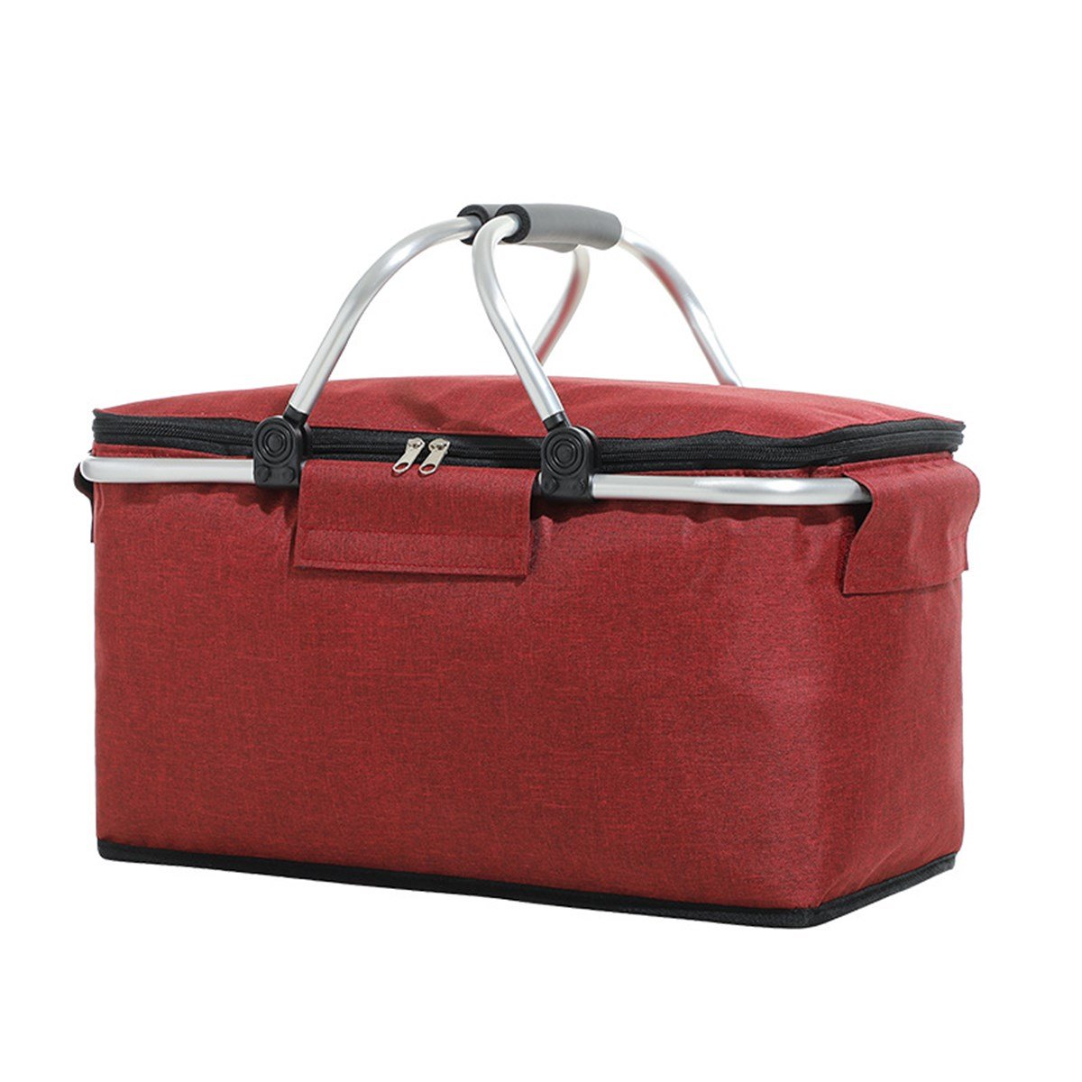 Büyük Kapasiteli Katlanabilir Yalıtımlı Piknik Çantası - 40x23x20cm