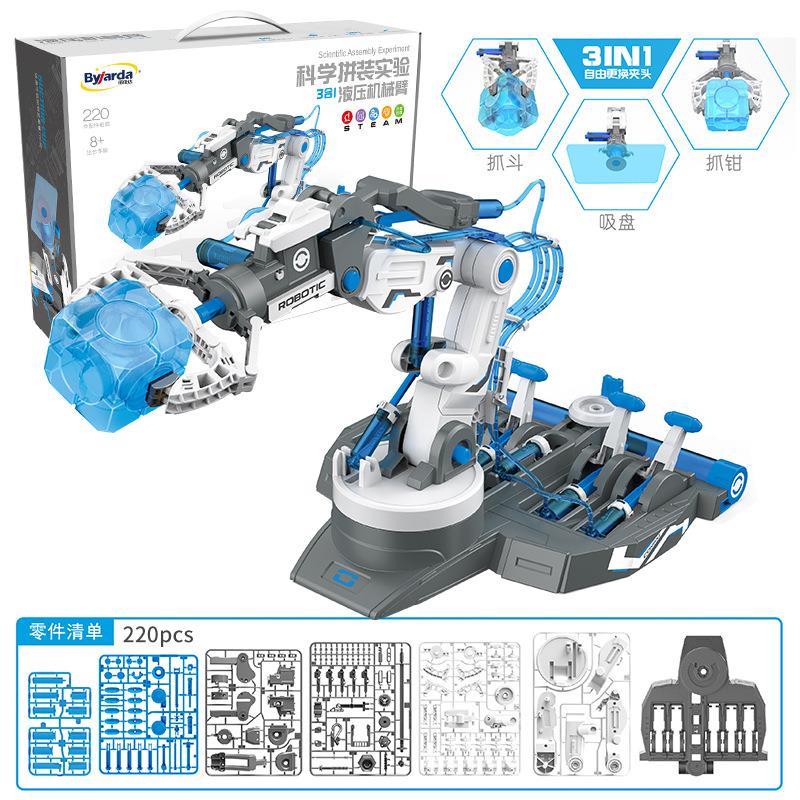 Dıy Montajlı Hidrolik Robot , Bilim Deneyi, Mekanik Kol