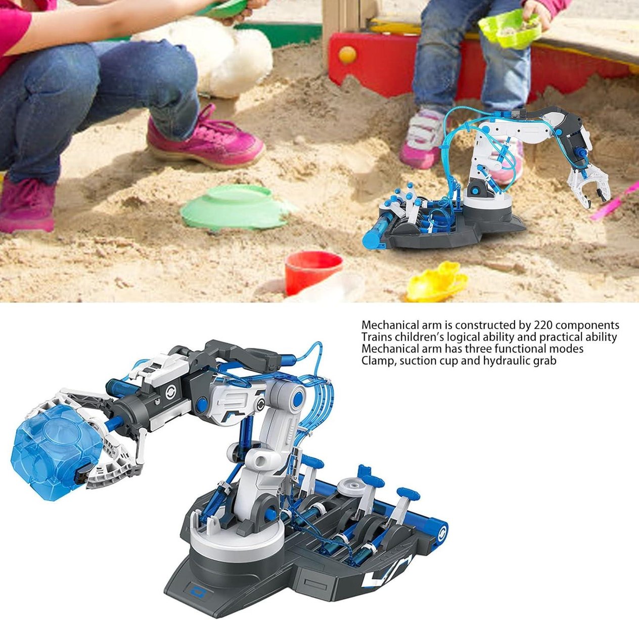 Dıy Montajlı Hidrolik Robot , Bilim Deneyi, Mekanik Kol