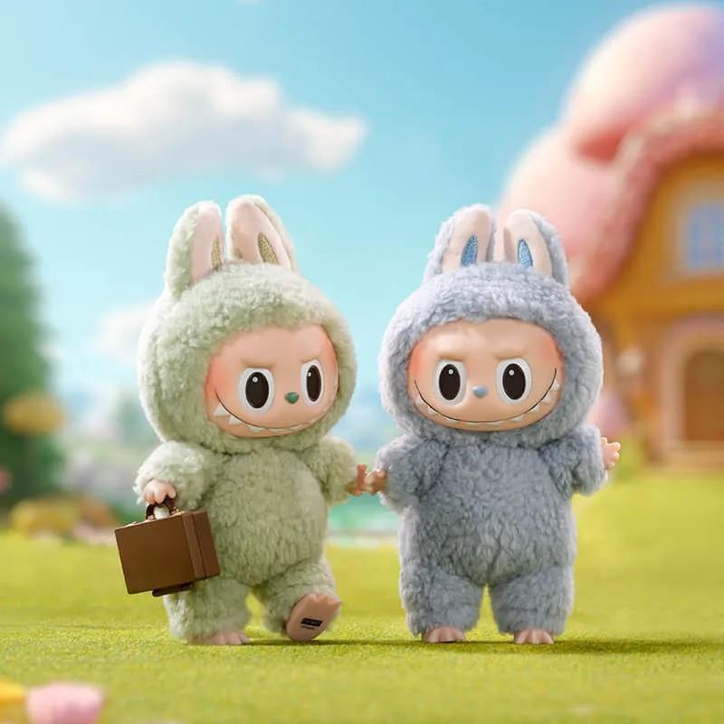 Labubu Blind Box Have A Seat ve Canavar Macaron Labubu Serisi Peluş Oyuncak Anahtarlık