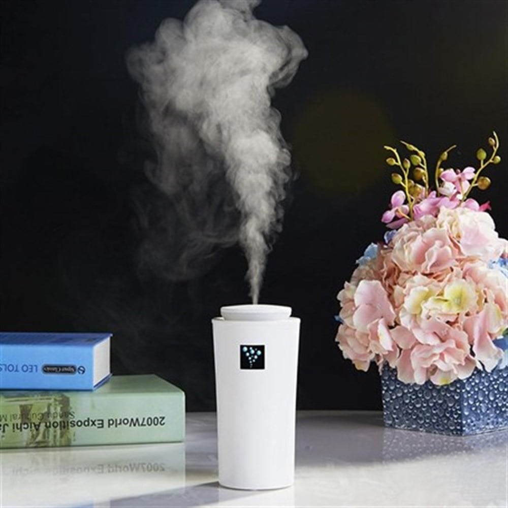 LED Gece Lambası ile Taşınabilir 260ML Aroma Difüzör Hava Nemlendirici