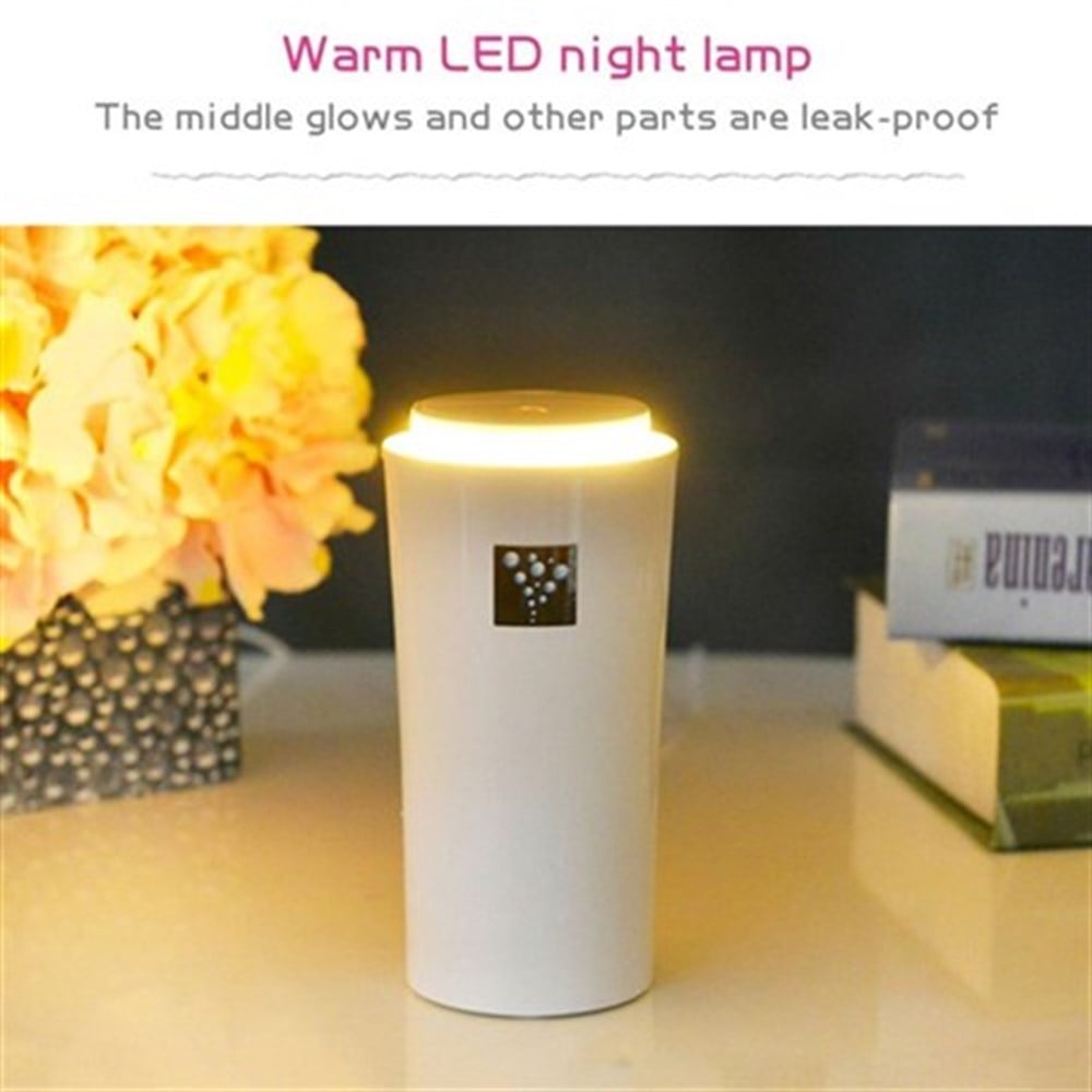 LED Gece Lambası ile Taşınabilir 260ML Aroma Difüzör Hava Nemlendirici