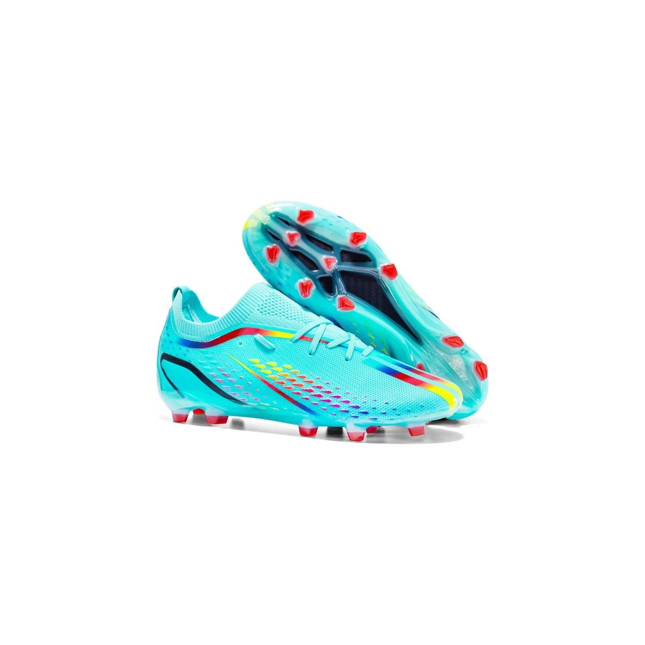 Leipae Unisex Çim Futbol Ayakkabısı Krampon - Yeşil