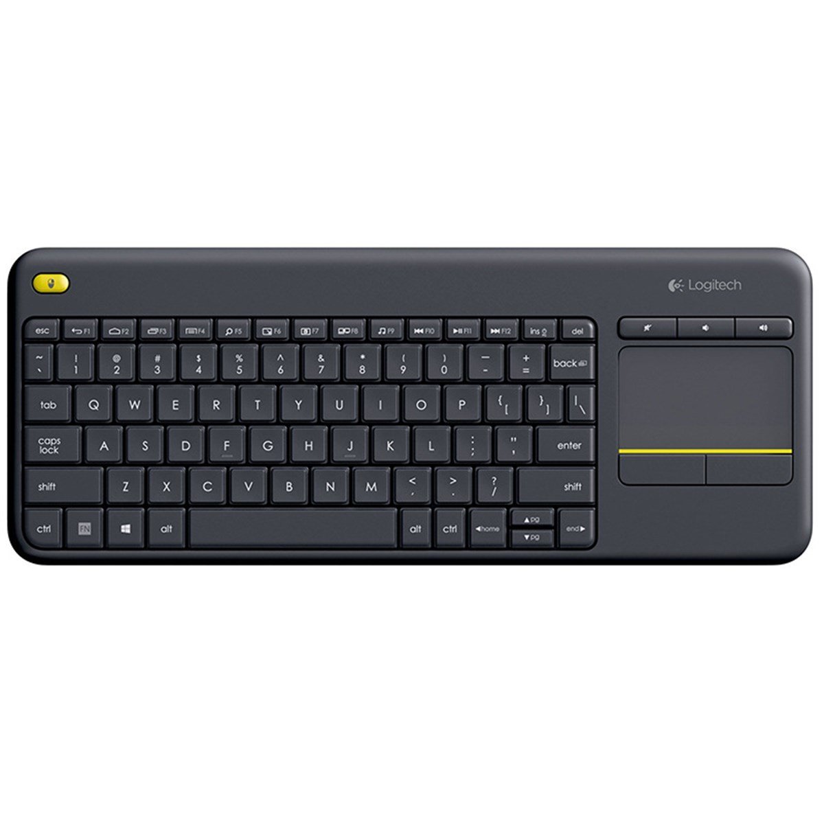 Logitech K400 Plus 2.4 Ghz Kablosuz Dokunmatik Klavye