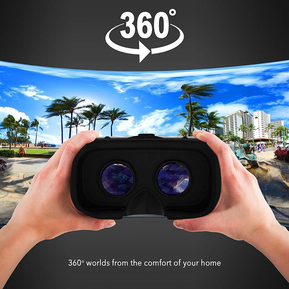 SHINECON VR 3D Kulaklıklı Sanal Gerçeklik Gözlüğü