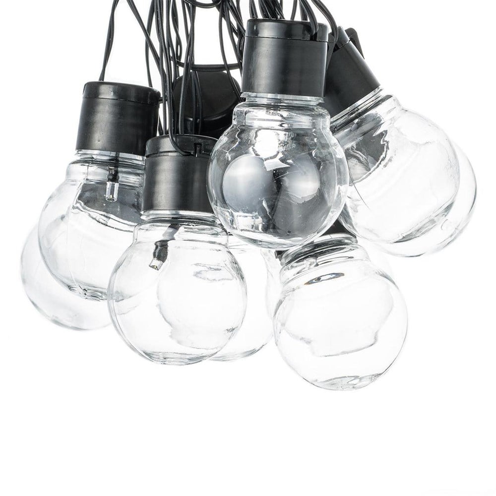 Su Geçirmez Şeffaf LED Ampül - Beyaz ışık - 10 Lamba