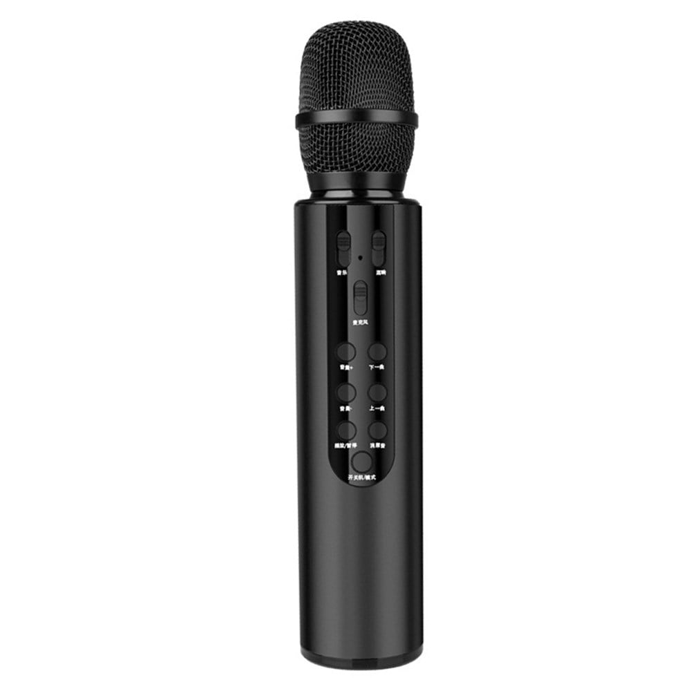 Taşınabilir Bluetooth Kablosuz Mikrofon Çok Fonksiyonlu Hoparlör Altın