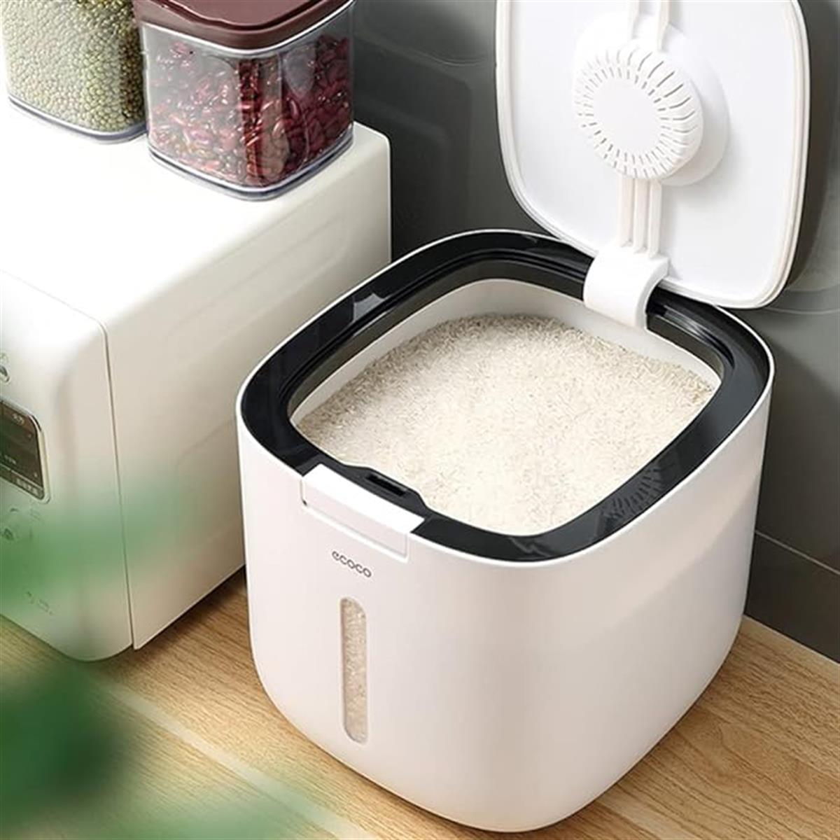 Tcherchi 10kg Kapasiteli Nem Geçirmez Bakliyat Saklama Kutusu