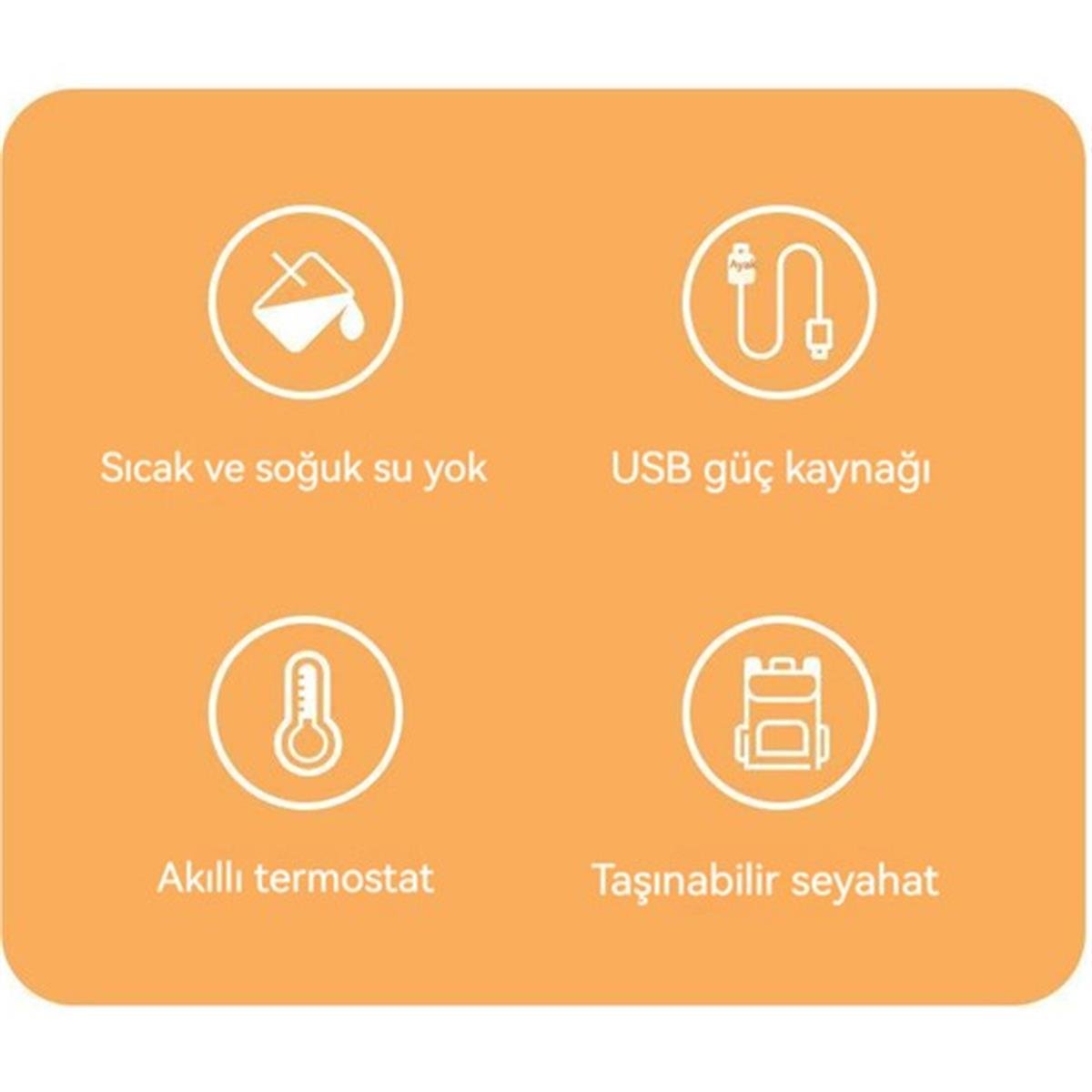 Tcherchi Biberon Termos Açık Taşınabilir Isıtma Çocuk Sabit Sıcaklık Isıtma