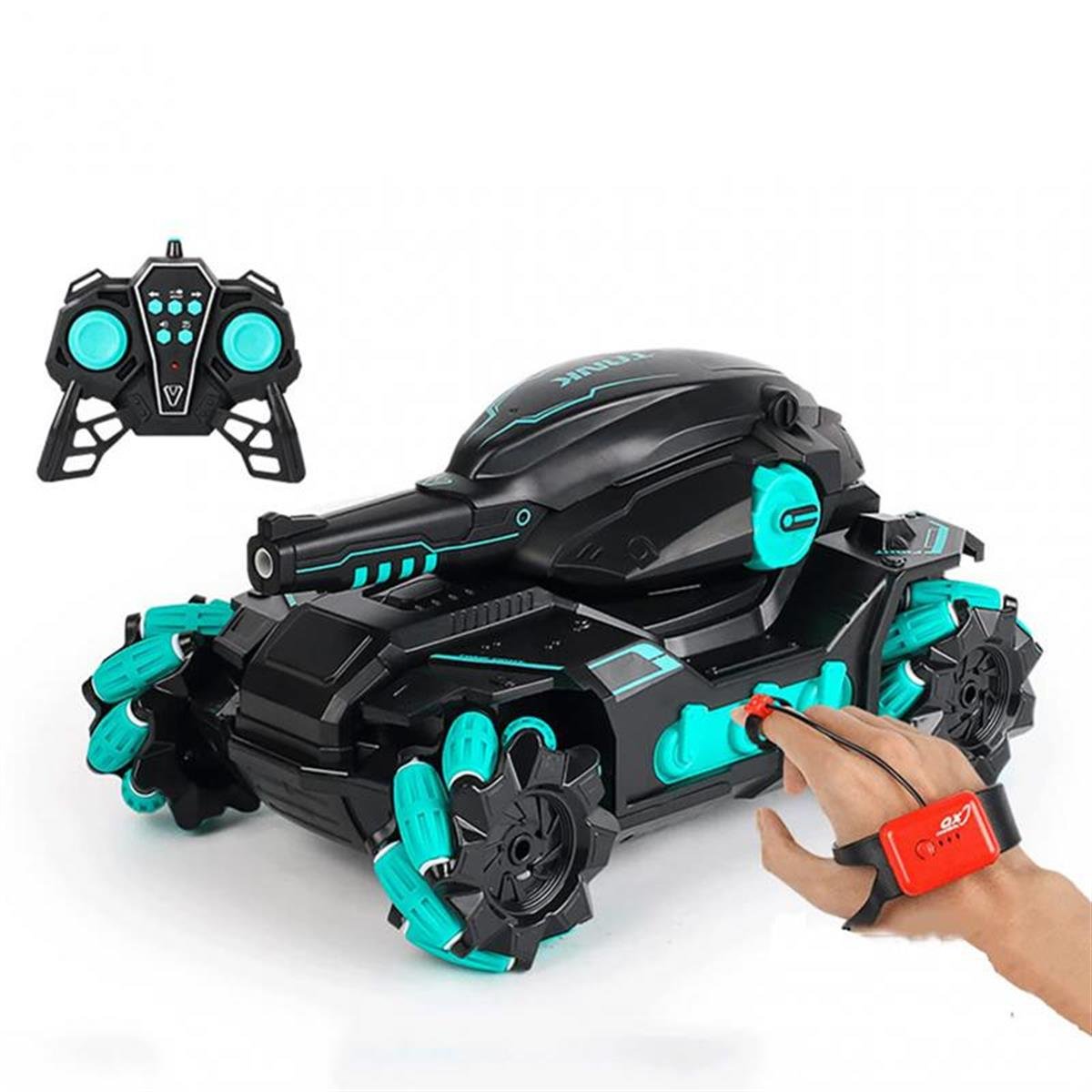 Tcherchi Su Püskürtmeli Uzaktan Kumandalı Rc Elektrikli Tank