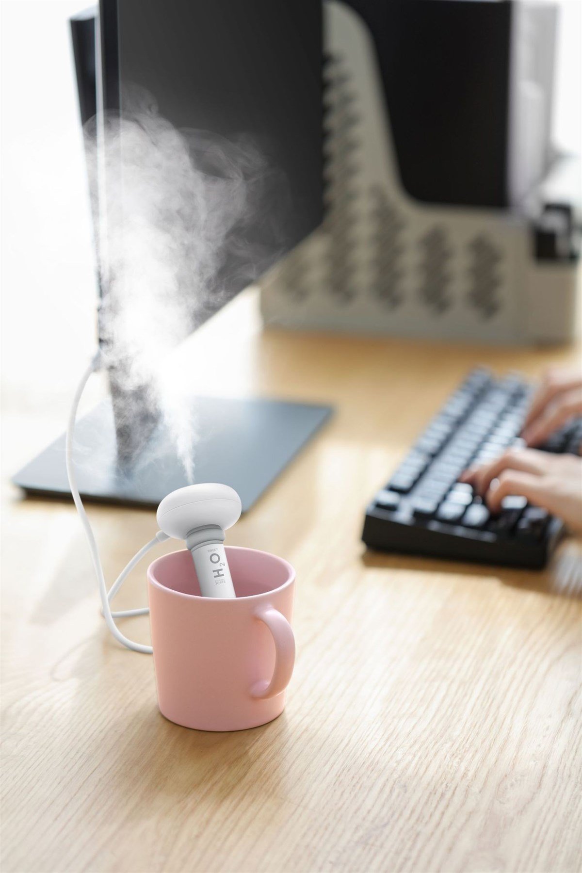 Xiaomi Jısulıfe Taşınabilir Masaüstü USB Mini Donut Nemlendirici
