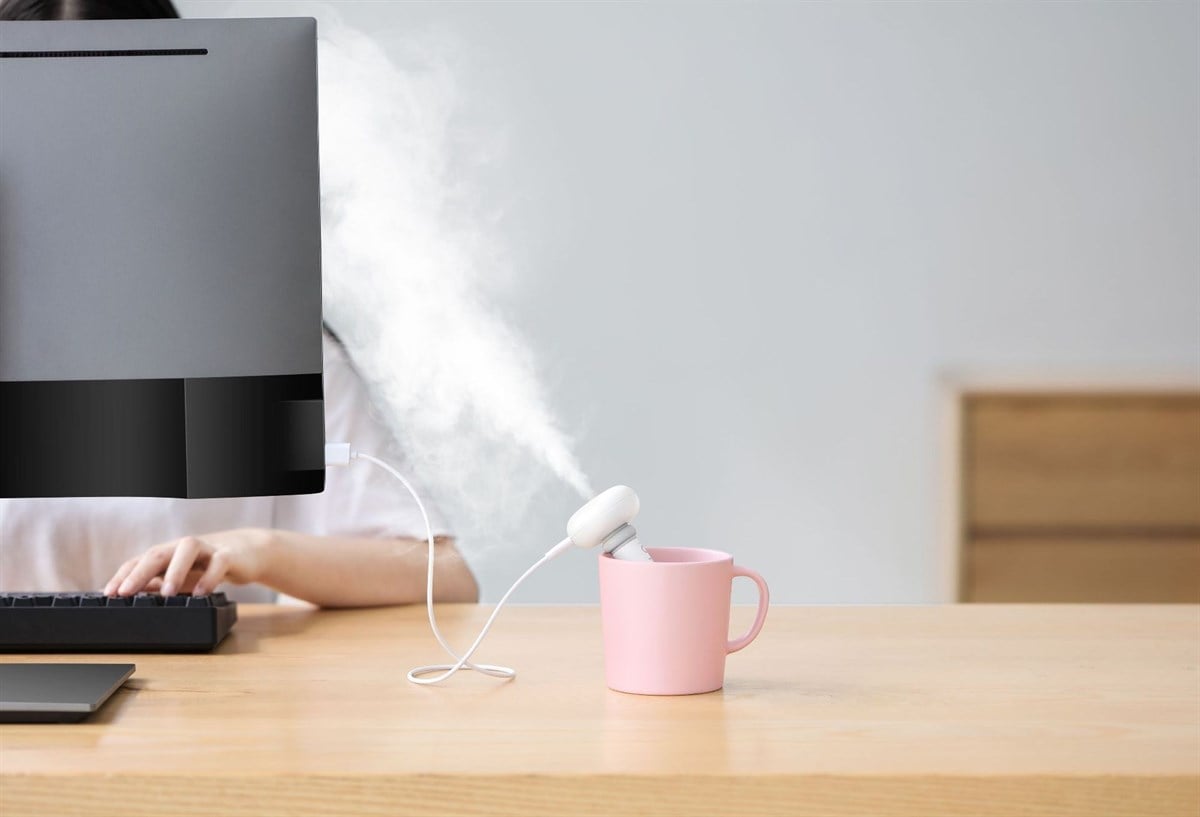 Xiaomi Jısulıfe Taşınabilir Masaüstü USB Mini Donut Nemlendirici