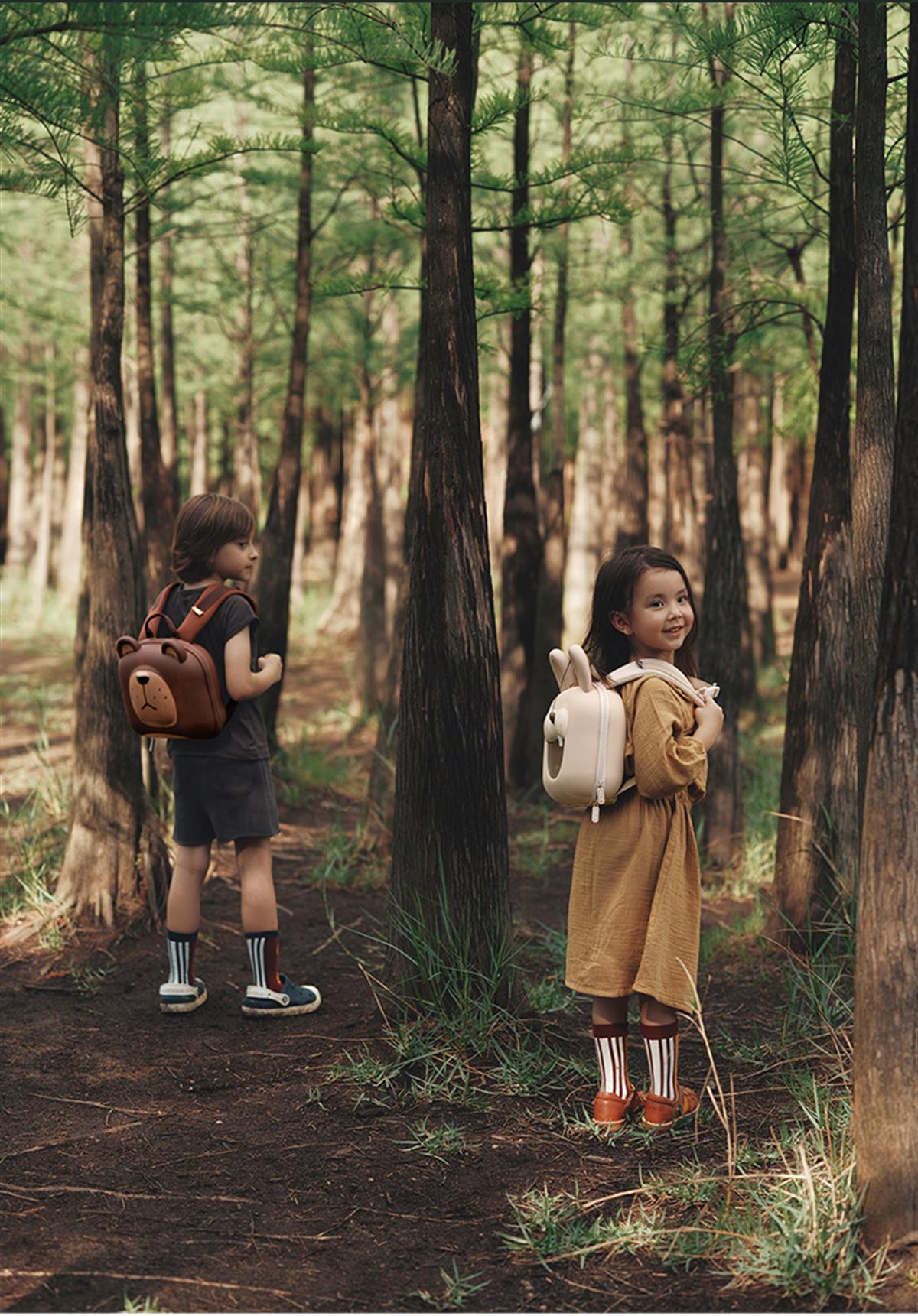 Zoyzoii Forest Serisi Sevimli Büyük Boz Ayı Sırt Çantası