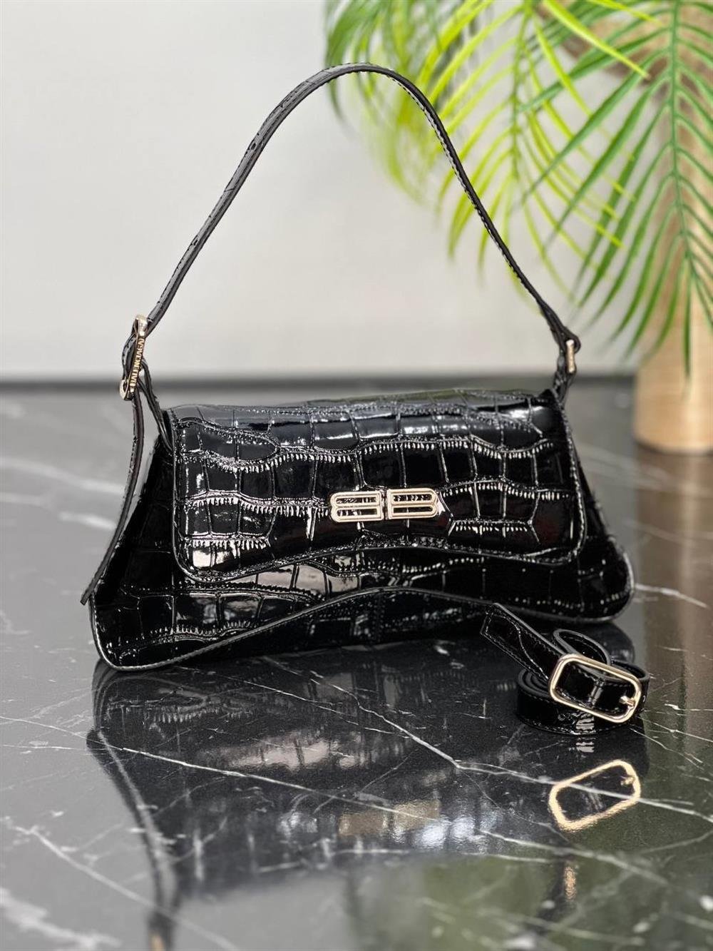 BALENCİAGA SİYAH XX SMALL FLAP BAG 