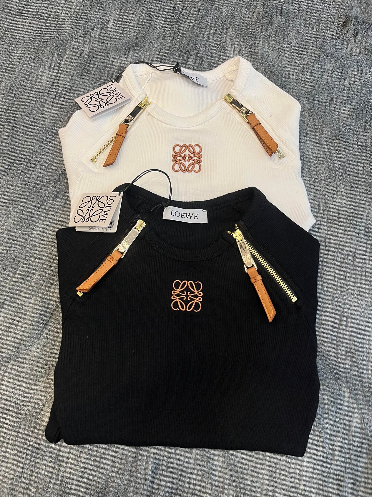 LOEWE FERMUARLI SİYAH TRİKO