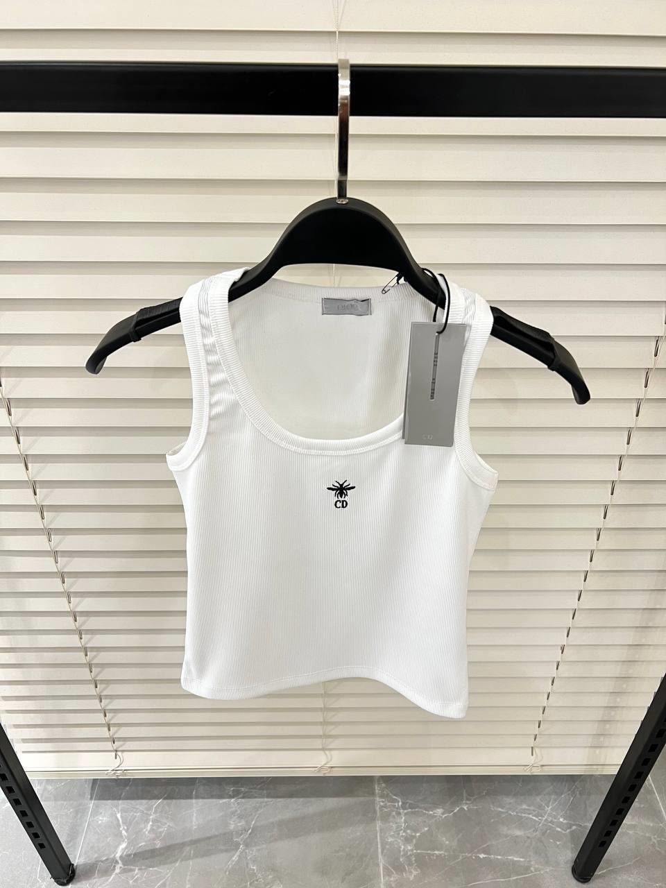 YENİ SEZON DİOR BEYAZ TANK TOP