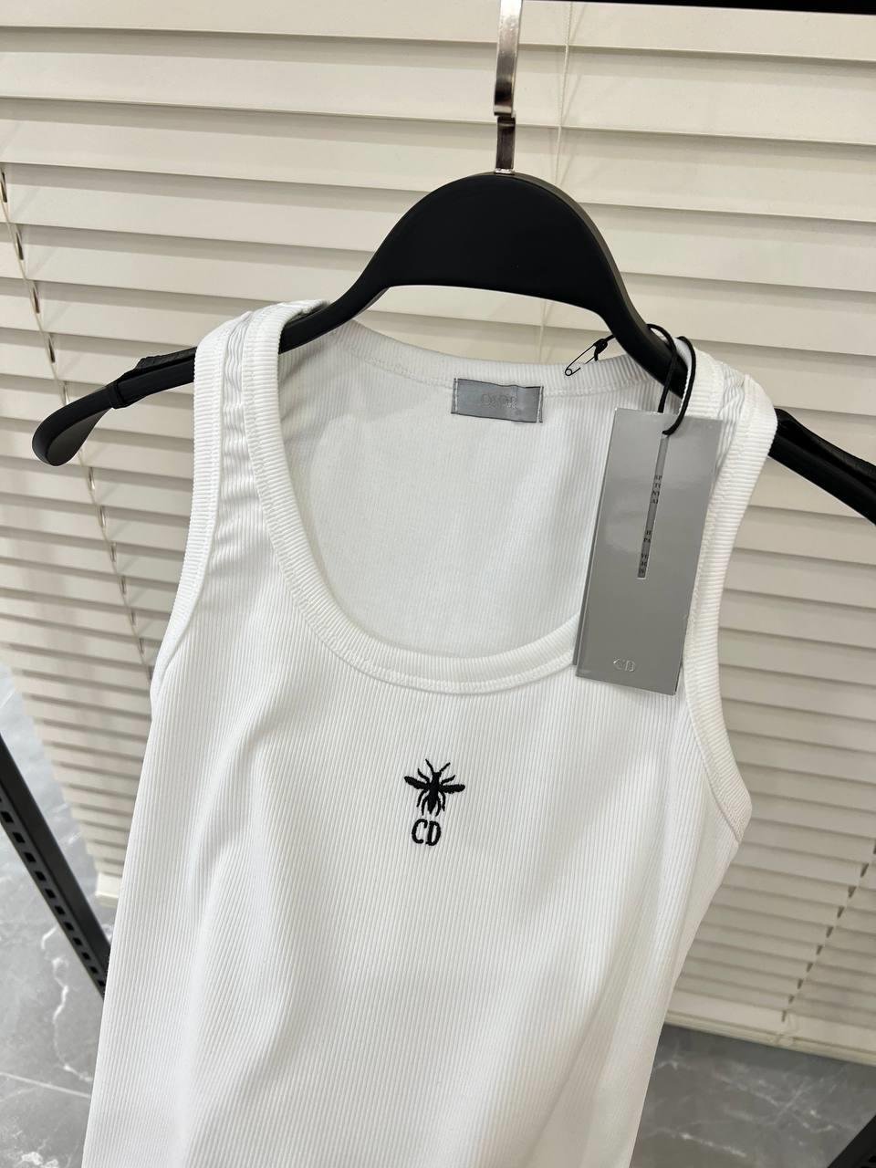 YENİ SEZON DİOR BEYAZ TANK TOP