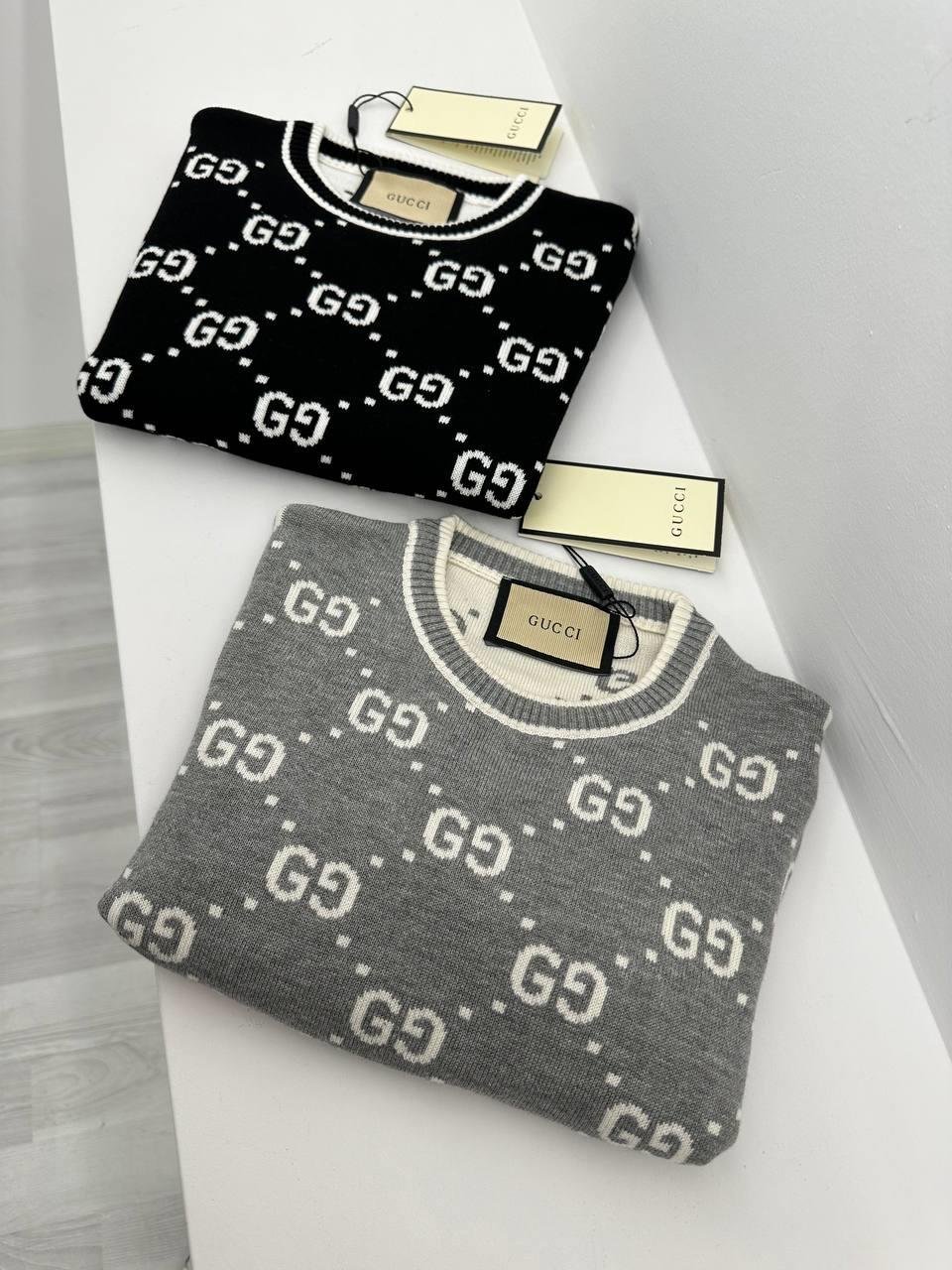 YENİ SEZON GUCCİ GRİ TRİKO TSHİRT