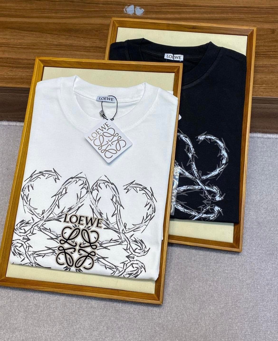 YENİ SEZON LOEWE SİYAH TSHİRT 