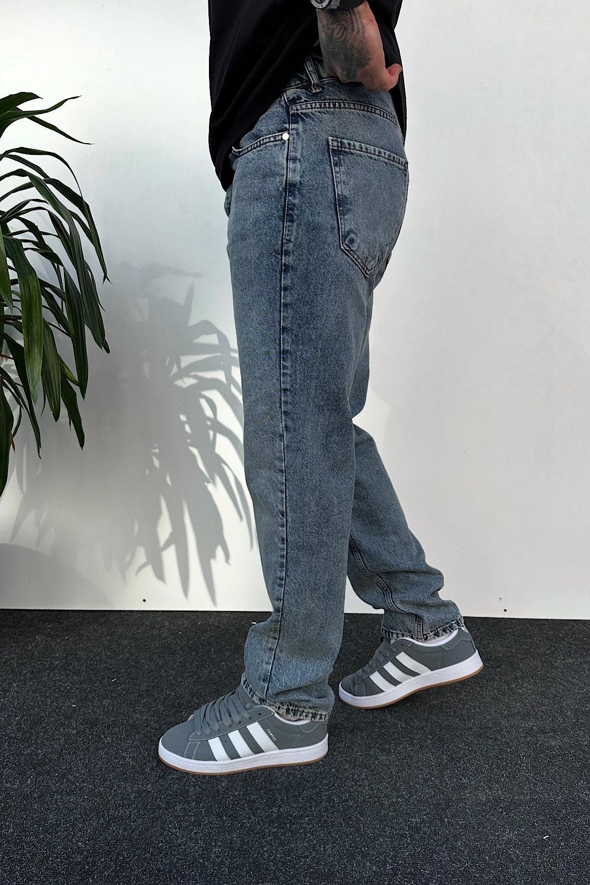 Açık Mavi Baggy Jean