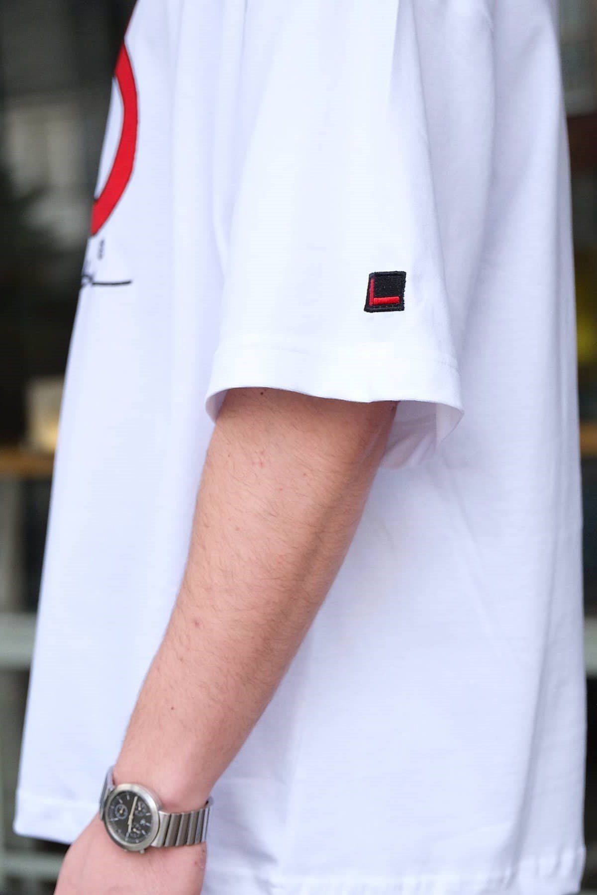 Fubu Oversize T-Shirt Beyaz