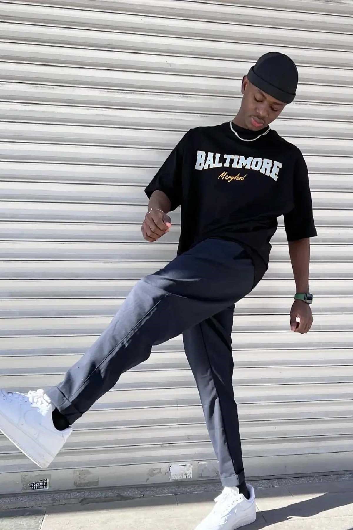 Oversize Baltımore T-Shirt