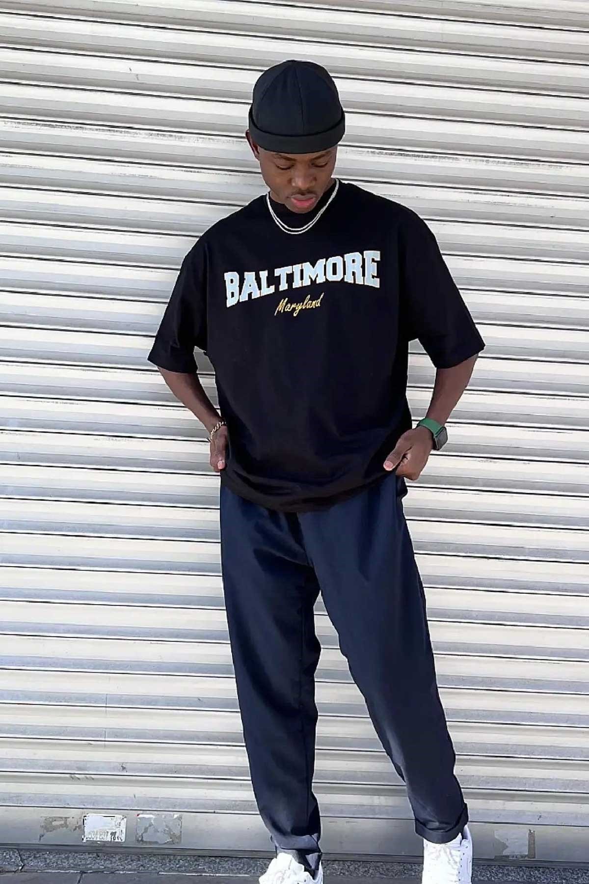 Oversize Baltımore T-Shirt