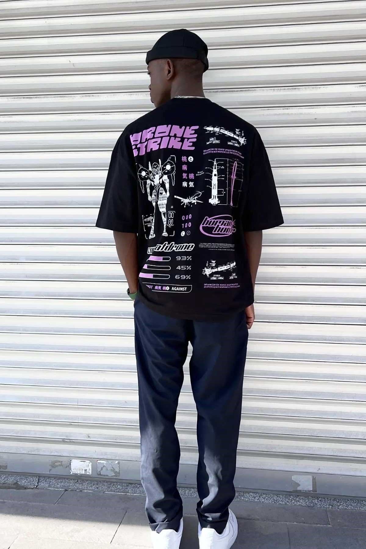 Oversize Drone Strike T-Shirt