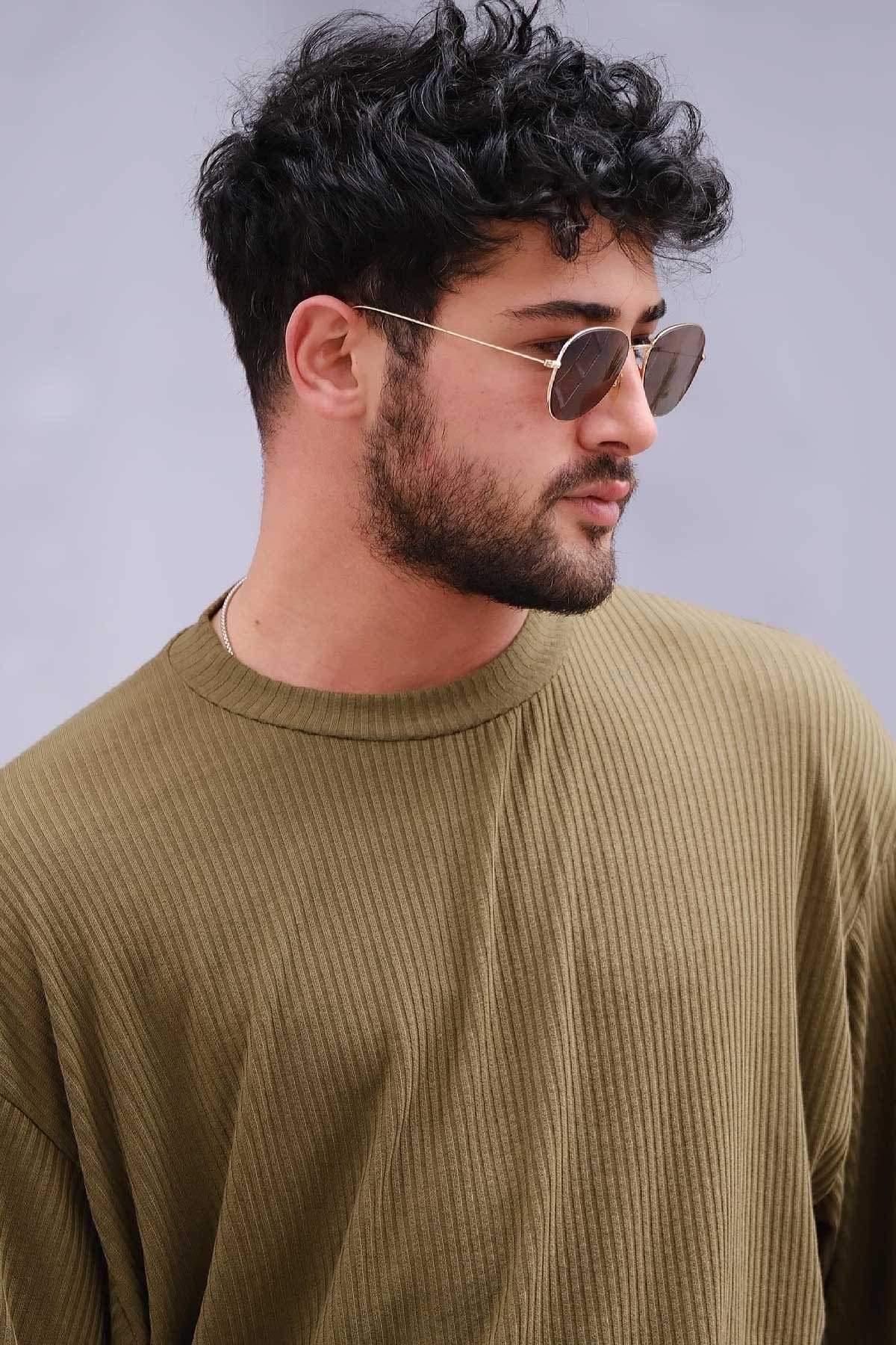 Oversize Yeşil T-Shirt