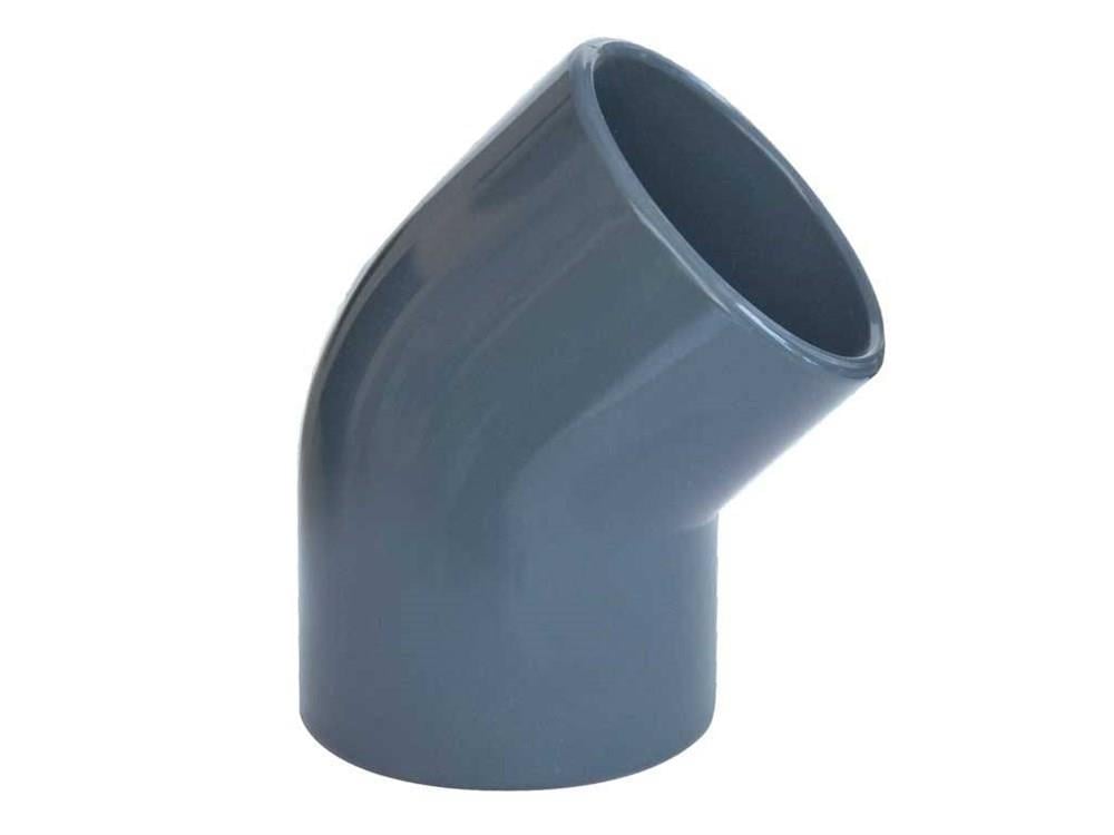 PVC Dirsek 45° 280mm