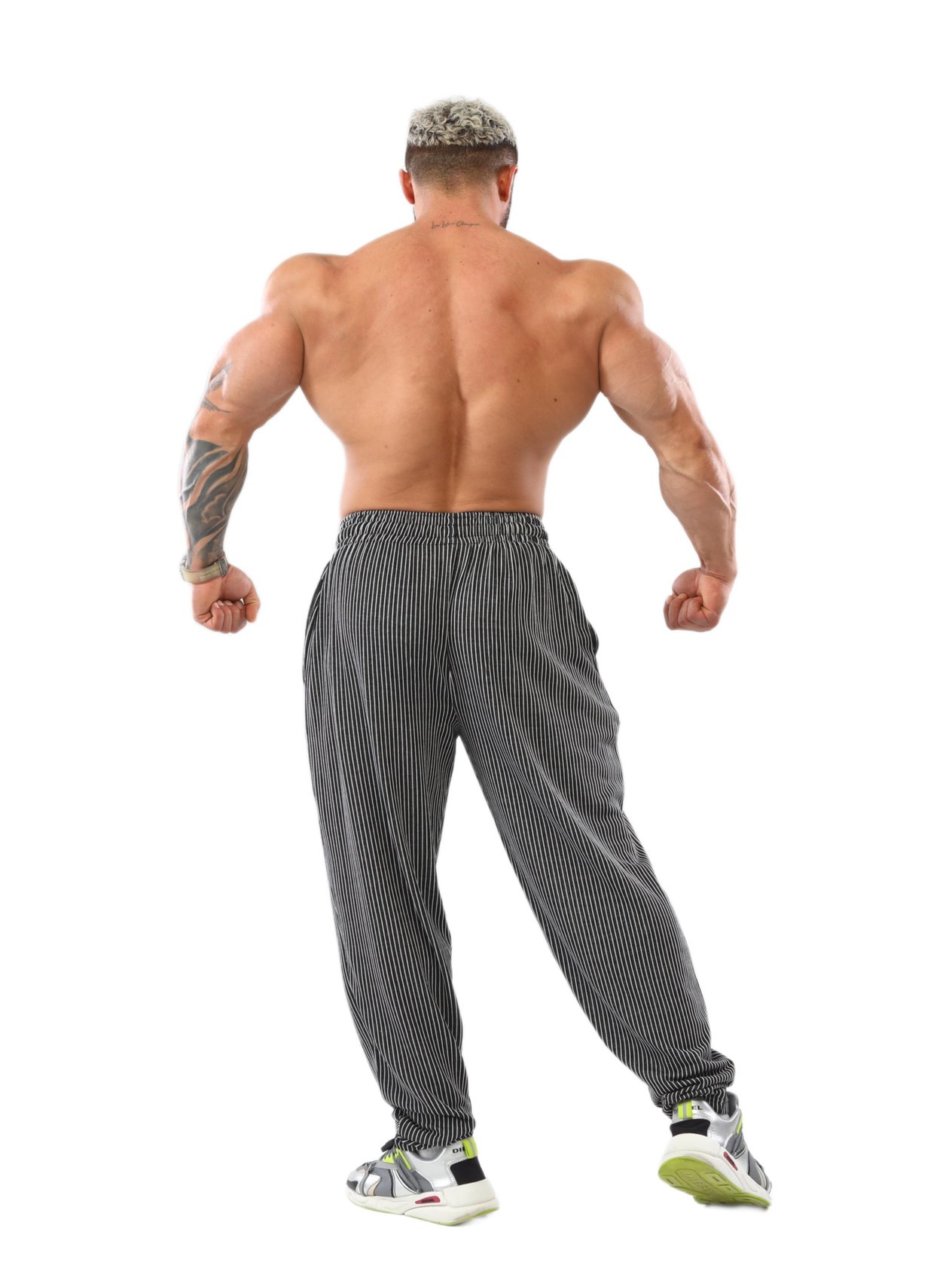 Erkek Loose Fit Şalvar Kesim Eşofman Altı Gym Pantolon BGSM PNT1356
