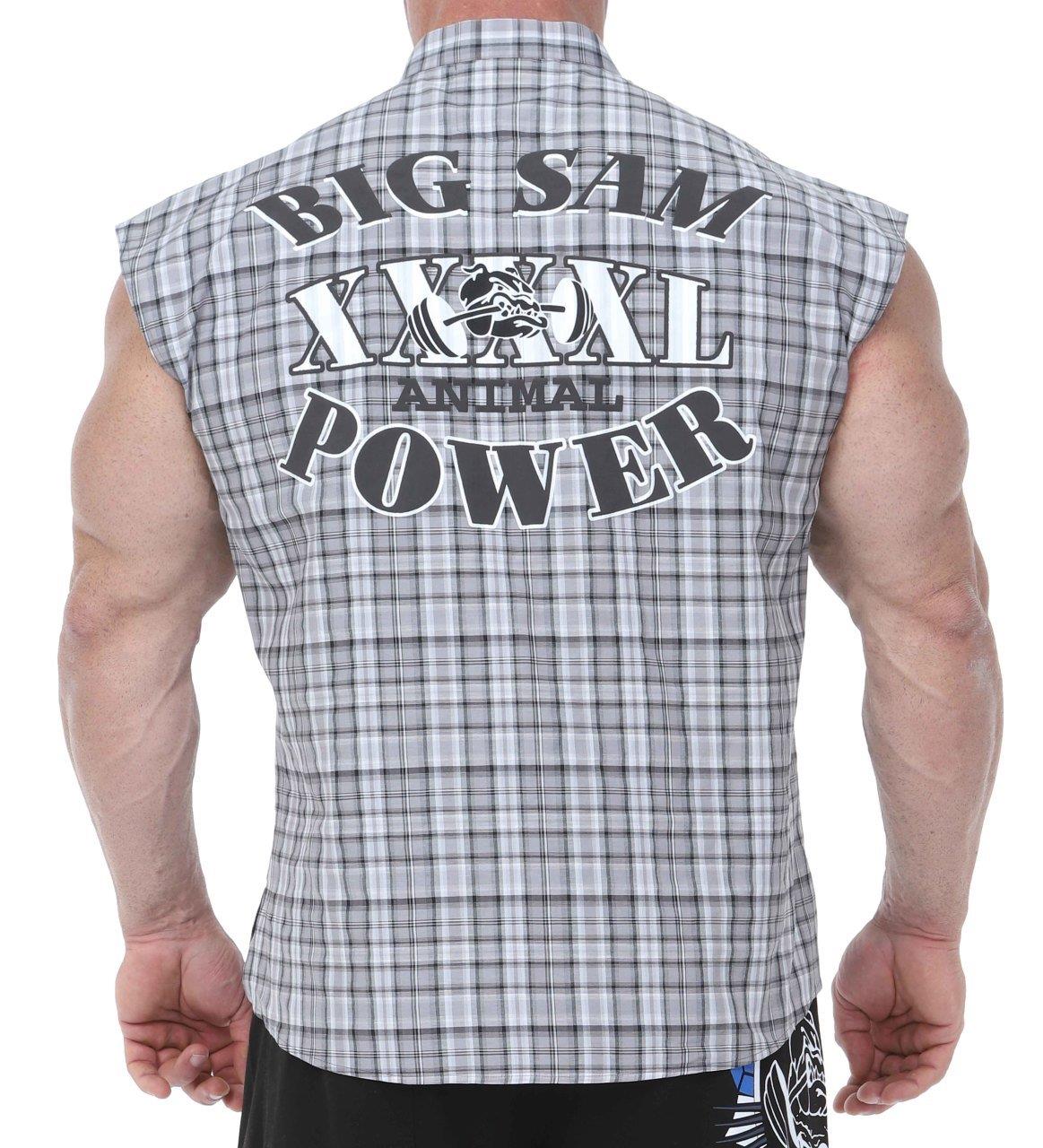 Erkek Power Antrenman Tişört Kolsuz Gömlek Big Sam 5040