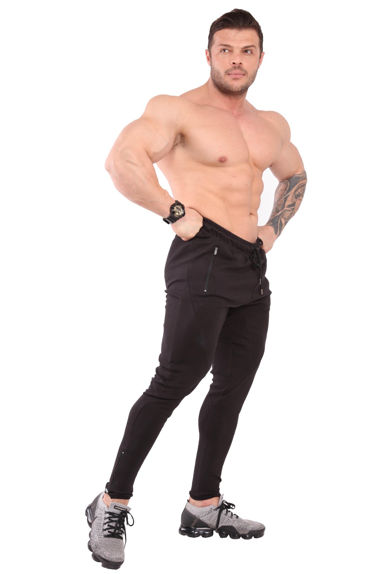 Erkek Tayt Fitness Streç Eşofman Altı Big Sam 1209