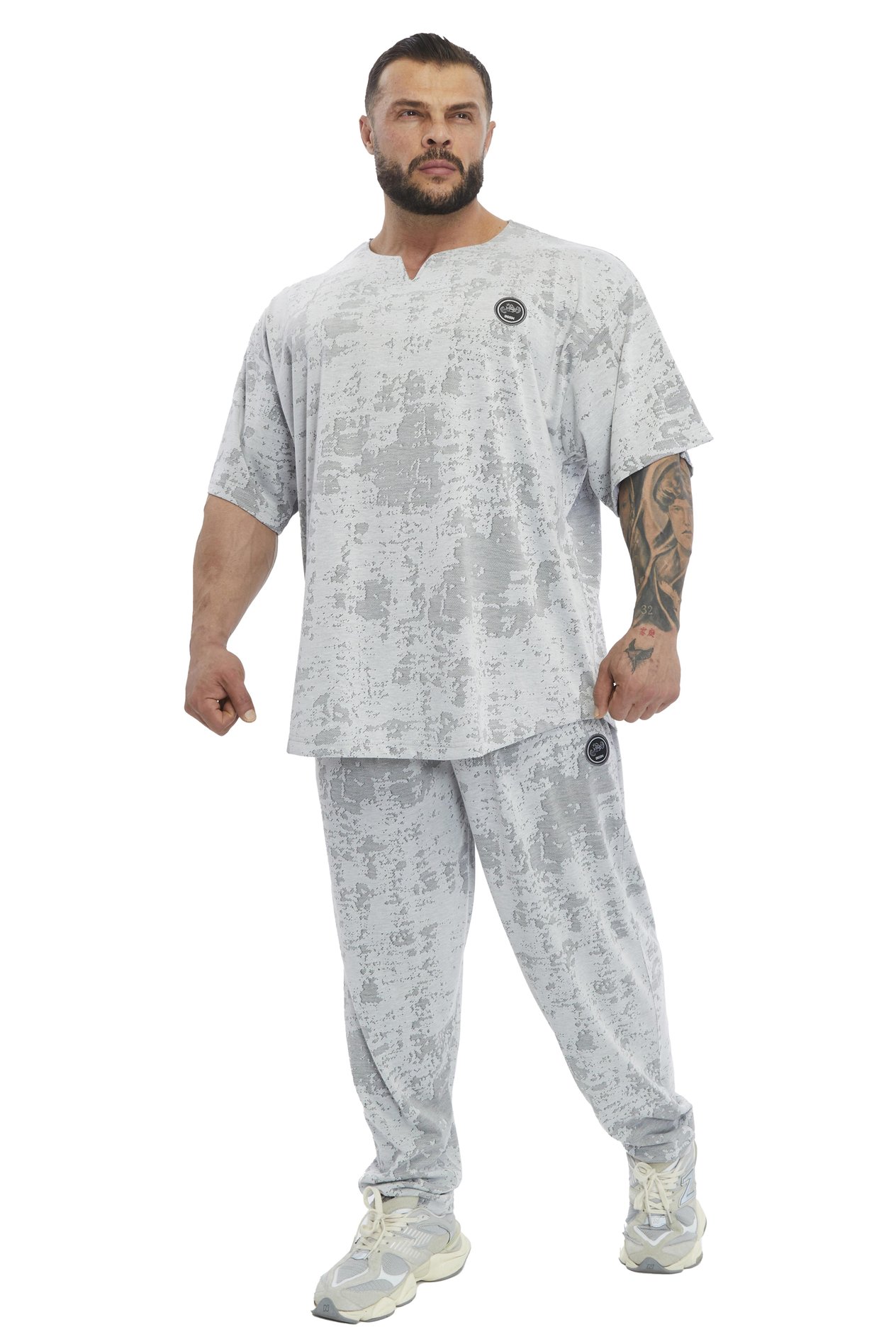 Eşofman Altı Teknik Kamuflaj Body Pantolon Big Sam 1286