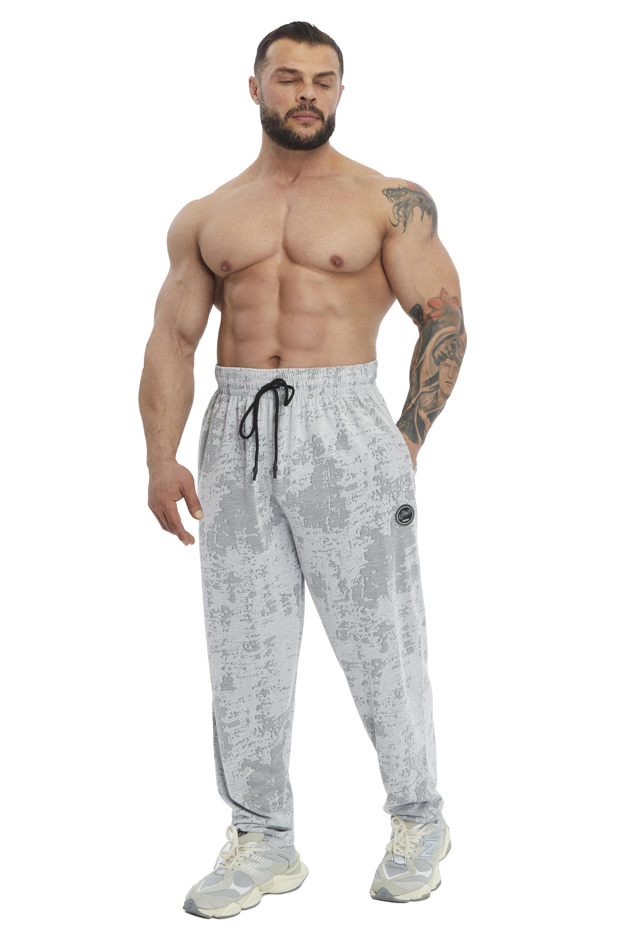 Eşofman Altı Teknik Kamuflaj Body Pantolon Big Sam 1286