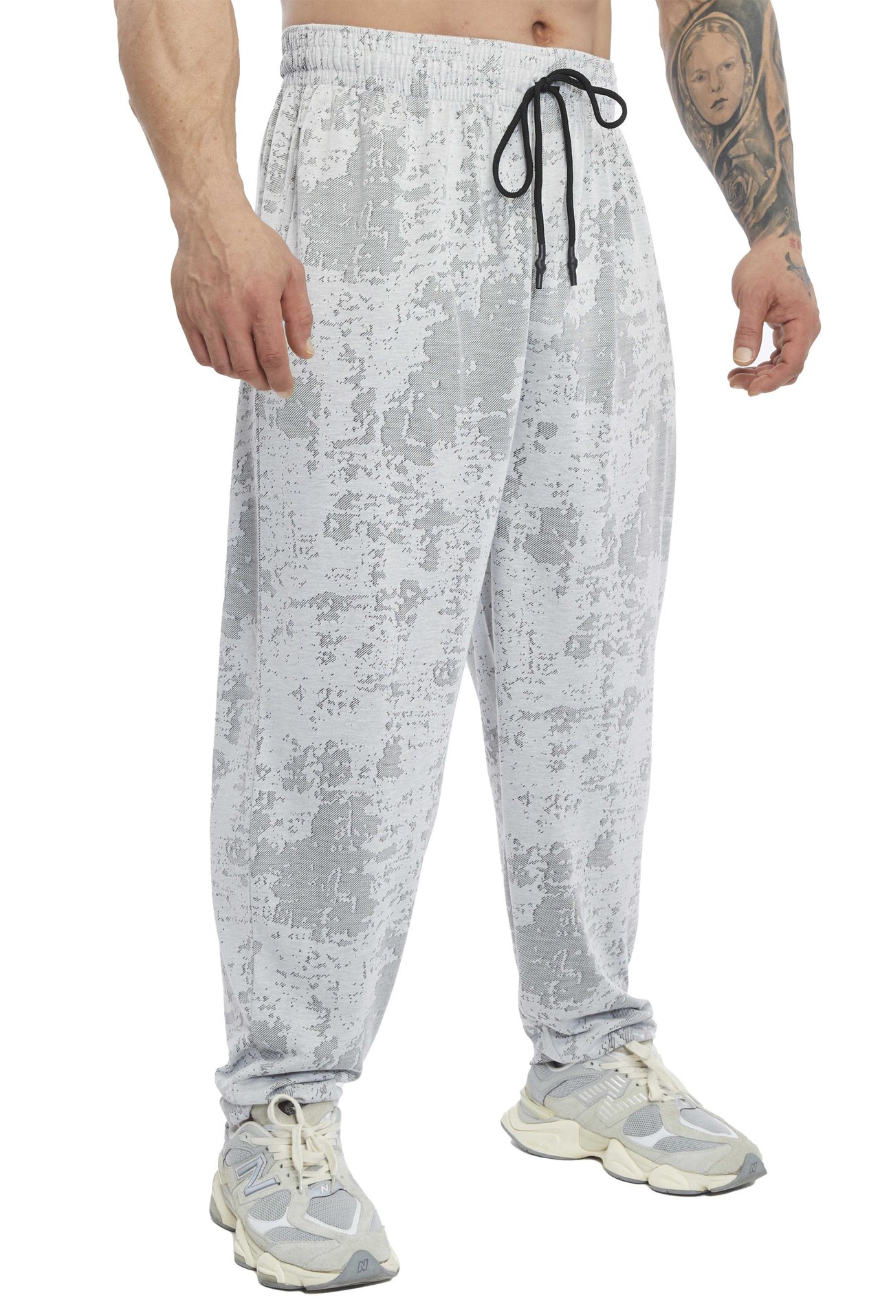 Eşofman Altı Teknik Kamuflaj Body Pantolon Big Sam 1286