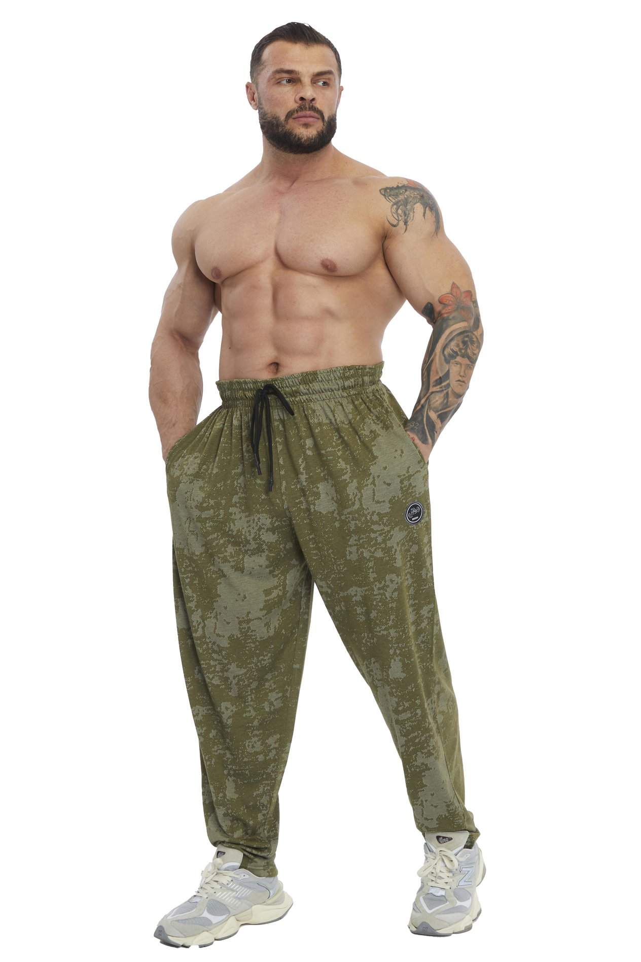 Eşofman Altı Teknik Kamuflaj Body Pantolon Big Sam 1285
