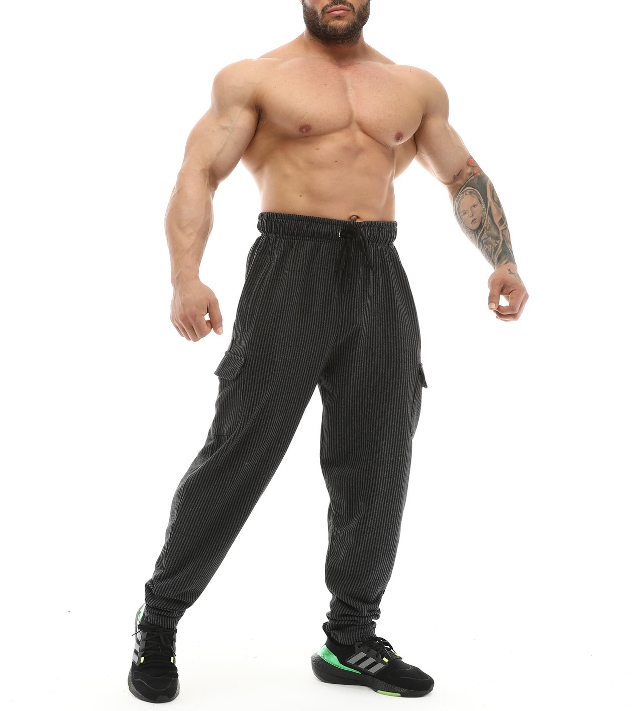 Loose Fit Kargo Cepli Daralan Paça Eşofman Altı BGSM 1290