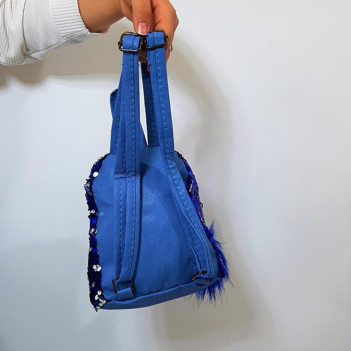 Fiyra crn Saks Pullu Kız Çocuk Sırt Çantası (16cmx20cmx10cm)