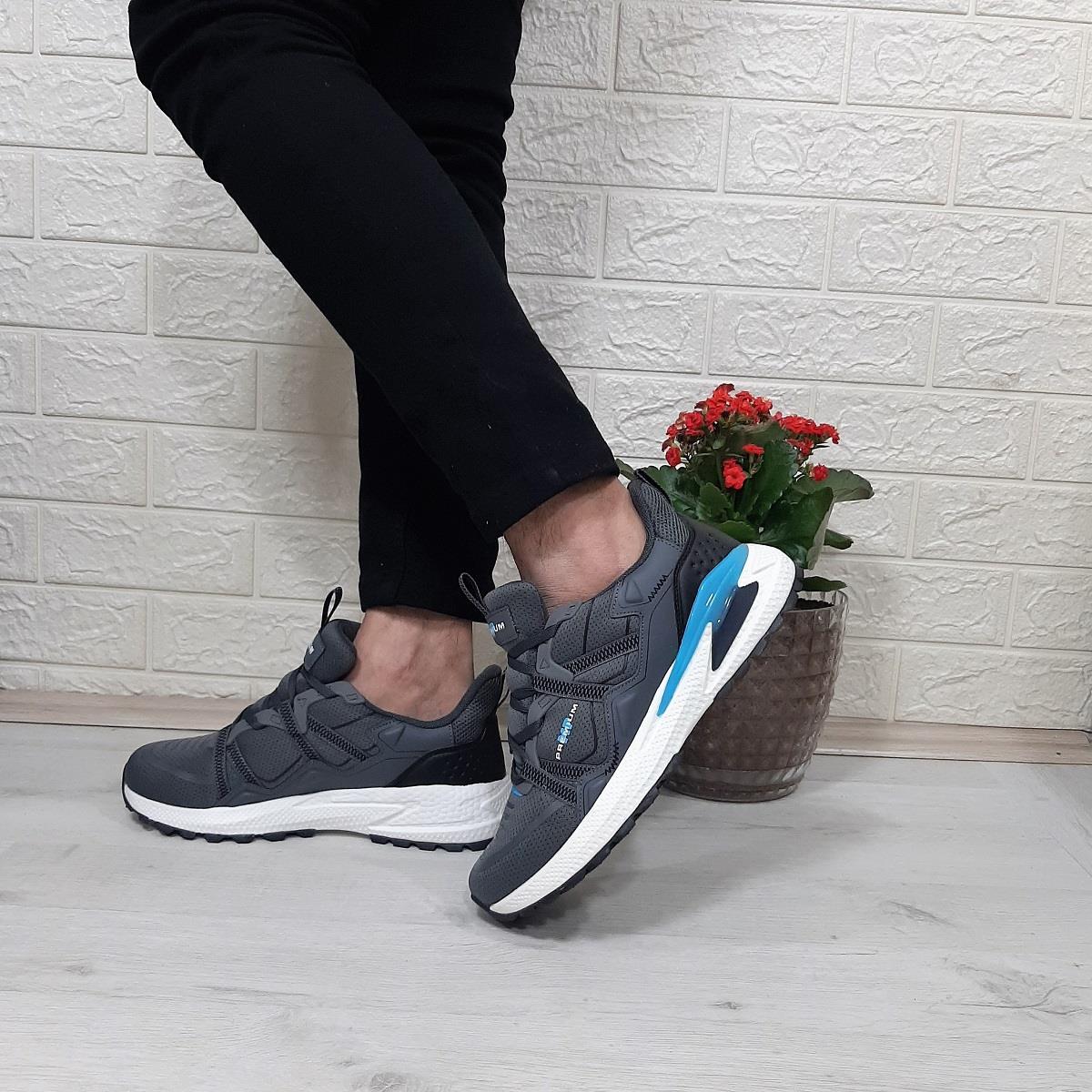 M.P. 1642 Füme Memoryfoam Kaydırmaz Rahat Spor Ayakkabı
