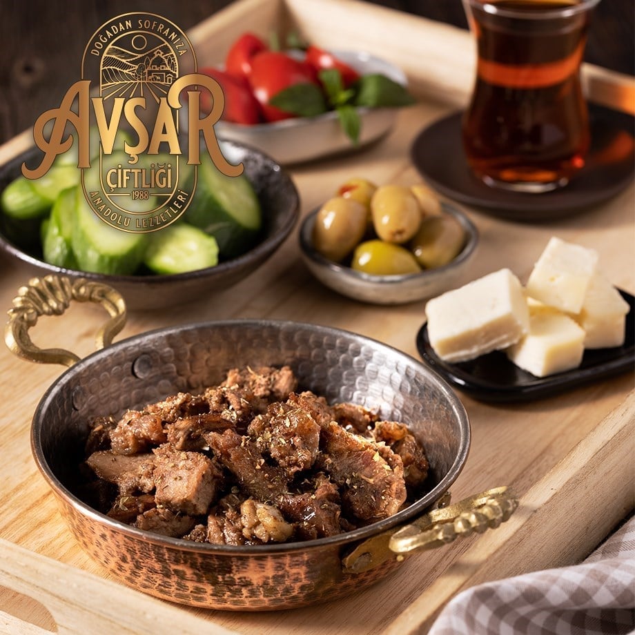 Avşar Dana Kavurma Teneke 500 Gr